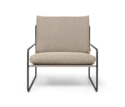 Ferm Living - Desert 1-zitsbank - Zwart/Donkerzand