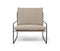 Ferm Living - Desert 1-zitsbank - Zwart/Donkerzand