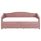 Beliani VITTEL - Bed with storage - Pink - Polyester
