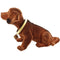 The original dachshund brown large approx. 30x20cm, the original since 1965, the original booblehead