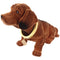 The original dachshund brown large approx. 30x20cm, the original since 1965, the original booblehead