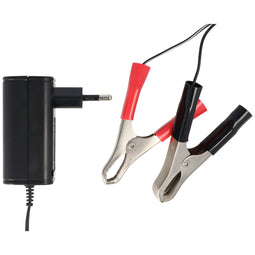 Charger for 2V, 6V and 12V lead-acid, lead-gel and lead-fleece batteries from 1.2Ah