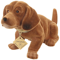 The original dachshund brown small approx. 20x10cm, the original since 1965, the original booblehead