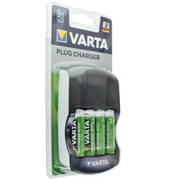 Varta Easy Energy plug-in charger including 4 Mignon AA Ready2use 2100mAh batteries
