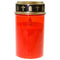 Grave light red with one LED, with realistically flickering candlelight, batteries included