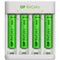 USB model charger GP E411 incl.4x ReCyko 1.2V AAA Micro 850 mAh batteries