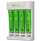 USB model charger GP E411 incl.4x ReCyko 1.2V AAA Micro 850 mAh batteries