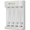 USB model charger GP E411 incl.4x ReCyko 1.2V AAA Micro 850 mAh batteries