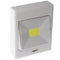 COB wall light, 100 lumens, wireless, mounting with Velcro or magnet, including batteries