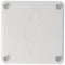 Junction box 92x92x45, junction box, gray canopy, thread M25 507