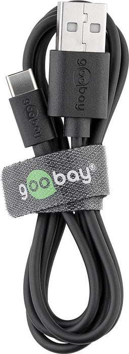 USB-C charging and synchronization cable for all devices with USB-C connection, 10cm
