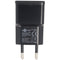 Dual USB charger 2.4 A, 2x USB output, black