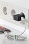 Dual USB charger 2.4 A, 2x USB output, black