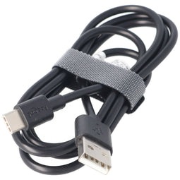 USB-C charging and synchronization cable for all devices with USB-C connection, 1 meter black