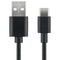 USB-C charging and synchronization cable for all devices with USB-C connection, 1 meter black