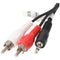 Audio-video cable 3.0 m 3.5 mm stereo plug to 2 x cinch plug