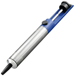Desoldering pump made of light metal, high-quality version, high suction power with antistatic Teflo