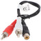 Audio-video cable 0.2 m 1 x cinch coupling> 2 x cinch plug