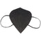 10 pieces FFP2 mask black 5-layer, certified according to DIN EN149: 2001 + A1: 2009, particle filte