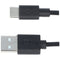 USB-C charging and synchronization cable for all devices with USB-C connection, 0.5 meter black