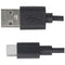 USB-C charging and synchronization cable for all devices with USB-C connection, 0.5 meter black