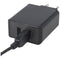 Dual USB fast charger USB QC3.0 28W black, charges up to 4x faster than standard chargers