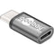 USB-C adapter for connecting a USB-C device with the older USB 2.0 Micro-B cable or connector