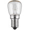 Oven lamp E14 with 25 watts temperature resistant up to 300 ° C