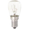 Oven lamp E14, 15 watts temperature resistant up to 300 ° C