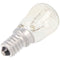Oven lamp E14, 15 watts temperature resistant up to 300 ° C