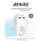 Socket with 2x USB port, 2.0A protective contact socket 16A
