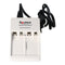 Quick charger suitable for 1-2 NiMH, Li-Ion, LiFePo4 batteries