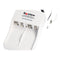 Quick charger suitable for 1-2 NiMH, Li-Ion, LiFePo4 batteries