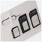 SIM card adapter 4in1, adapter micro-SIM to SIM, nano-SIM to SIM, nano-SIM to micro-SIM