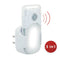 LED night light with automatic emergency lighting, anti-blackout, practical flashlight function, wit