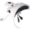 LED glasses with magnifying glass and 5 interchangeable dioptres, also ideal for those who wear glas