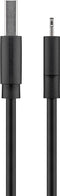 USB sync and charging cable for Apple iPhone, iPad and for devices with Lightning connector, black