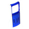 Magnifying glass with LED lighting and 3x magnification, color blue