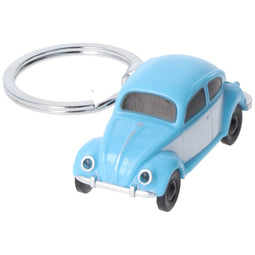 LED keychain Volkswagen VW Beetle in blue 1:87 boxer