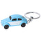 LED keychain Volkswagen VW Beetle in blue 1:87 boxer