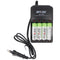Charger including 4 Mignon AA NiMH batteries with 2700mAh at an affordable price