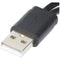 USB distributor type A on 2 x Micro USB length: 0.2 m to 2.1A