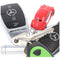LED keychain Volkswagen VW Beetle in red 1:87 boxer