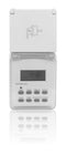 Digital weekly timer for outside