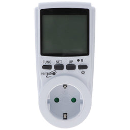 Digital energy cost meter for calculating energy consumption and energy costs