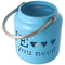 LED lantern with the slogan Love is all you need, the LED lantern, the candle holder round, with 2 b