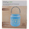 LED lantern with the slogan Love is all you need, the LED lantern, the candle holder round, with 2 b