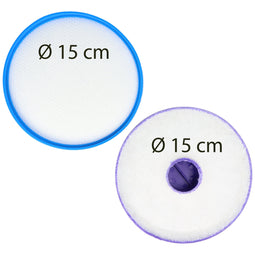 2x vacuum cleaner filters for vacuum cleaners such as Dyson 900228-01, 917819-01, Hepa filter, pre-m