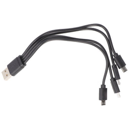 USB distributor type A on 4 x Micro USB length: 0.2 m to 2.1A