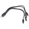 USB distributor type A on 4 x Micro USB length: 0.2 m to 2.1A